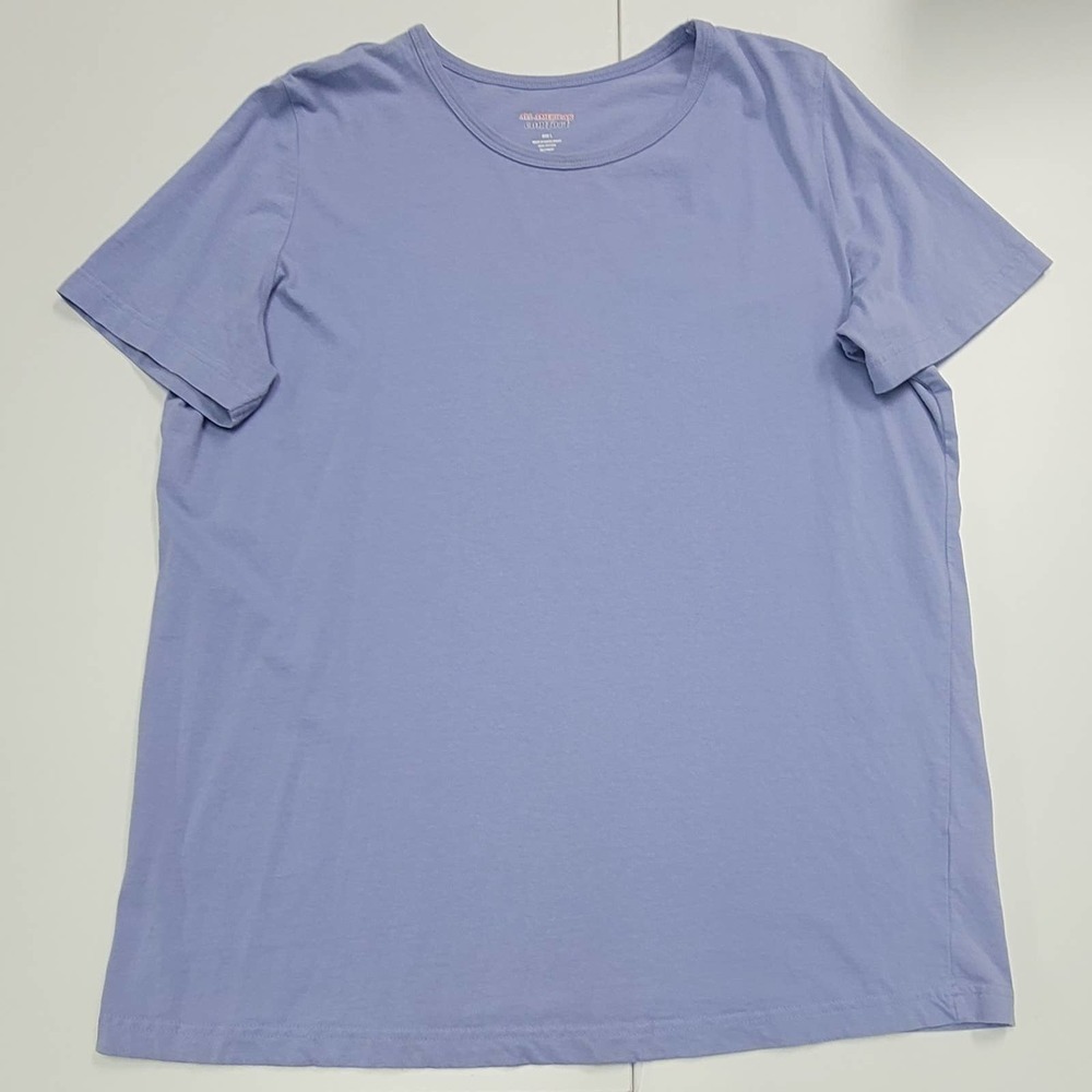 Women Pullover Shirt All American Comfort -Purple-  Size Large